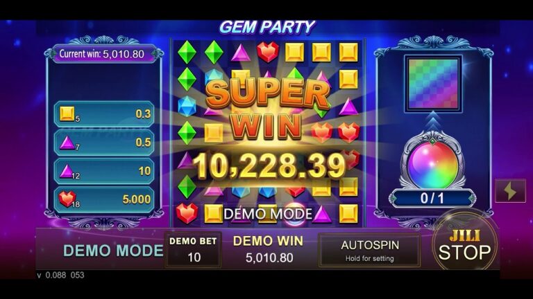 jili365,jili casino free 100,jili slot free coins, Gem Party