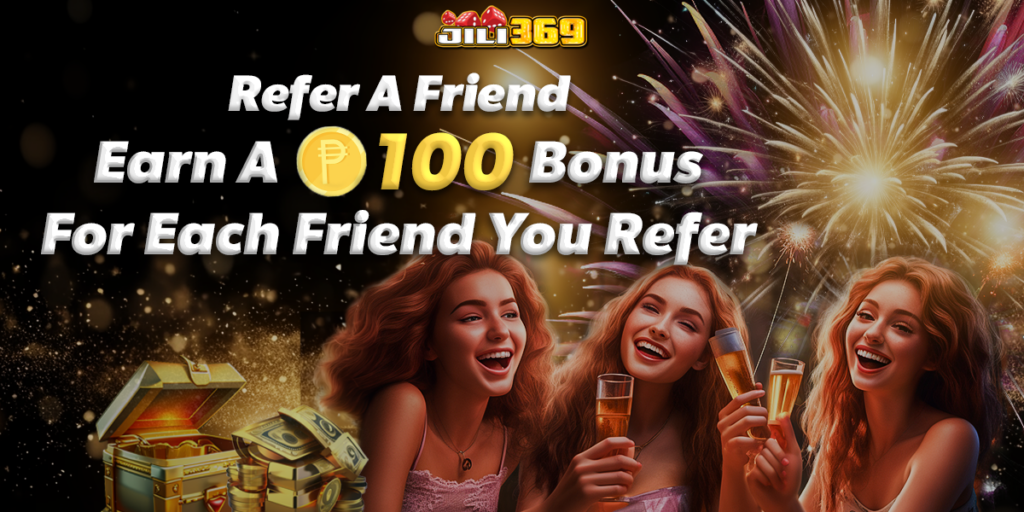 Jackpot 369 Login PHP100 Referral Friend Bonus