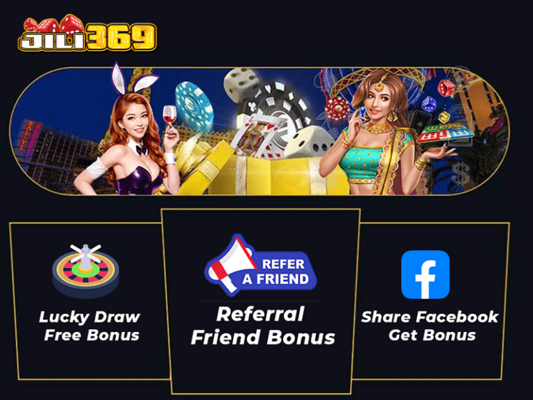 Jiliko Free Bonus Casino Wins with the Lucky Draw