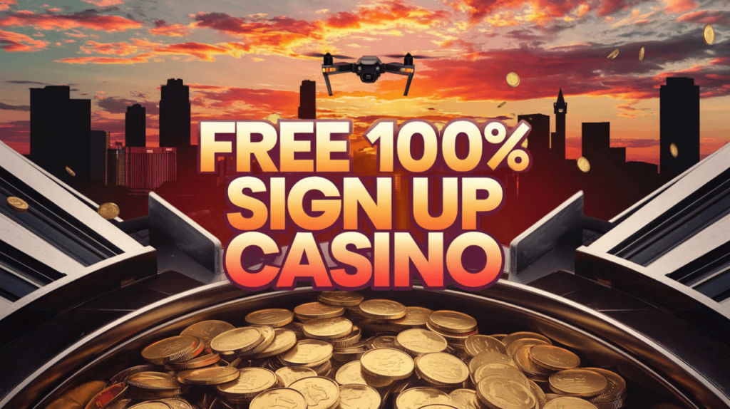 free 100 sign up bonus casino