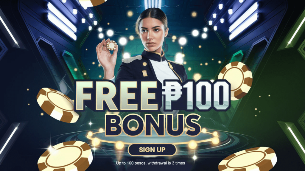 free 100 sign up bonus casino