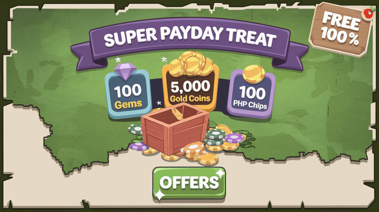 Casino Super Payday Treat Free 100 Promotion