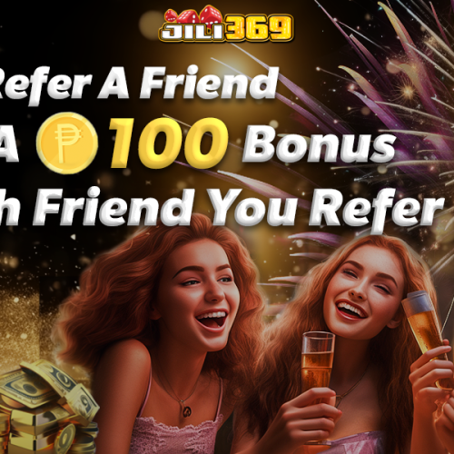 Jackpot 369 Login | PHP100 Referral Friend Bonus