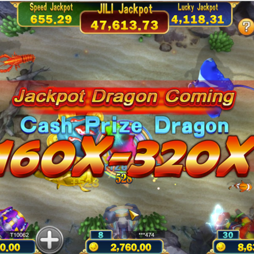 Jackpot Fishing casino bonus game | JILI Games