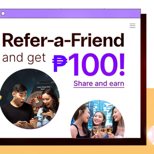 Jolibet Free Register Bonus – Refer Friend ₱100